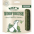 Lily's Kitchen Woofbrush Dental Chew - Natural Dental Sticks for Medium Dogs (5 Packs of 7 Chews)