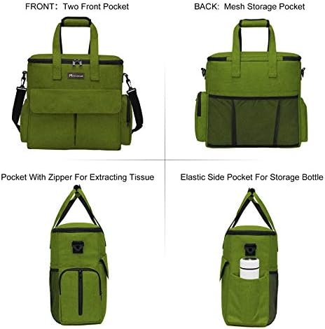 Airline Approved Pet Travel Bag, Weekend Travel Set for Dog and Cat, Tote Organizer with Multi-Function Pockets