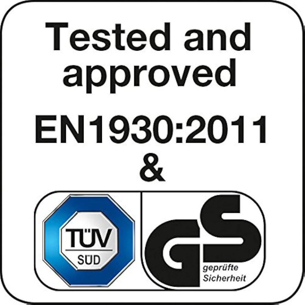 Scandinavian Pet Design Extendable Dog Gate, 62.5-106.8 cm/24.6-42 inches wide, 72 cm high, Extendable Stair Gate/Pet Gate/Safety Gate, Metal, Black, Made in Denmark