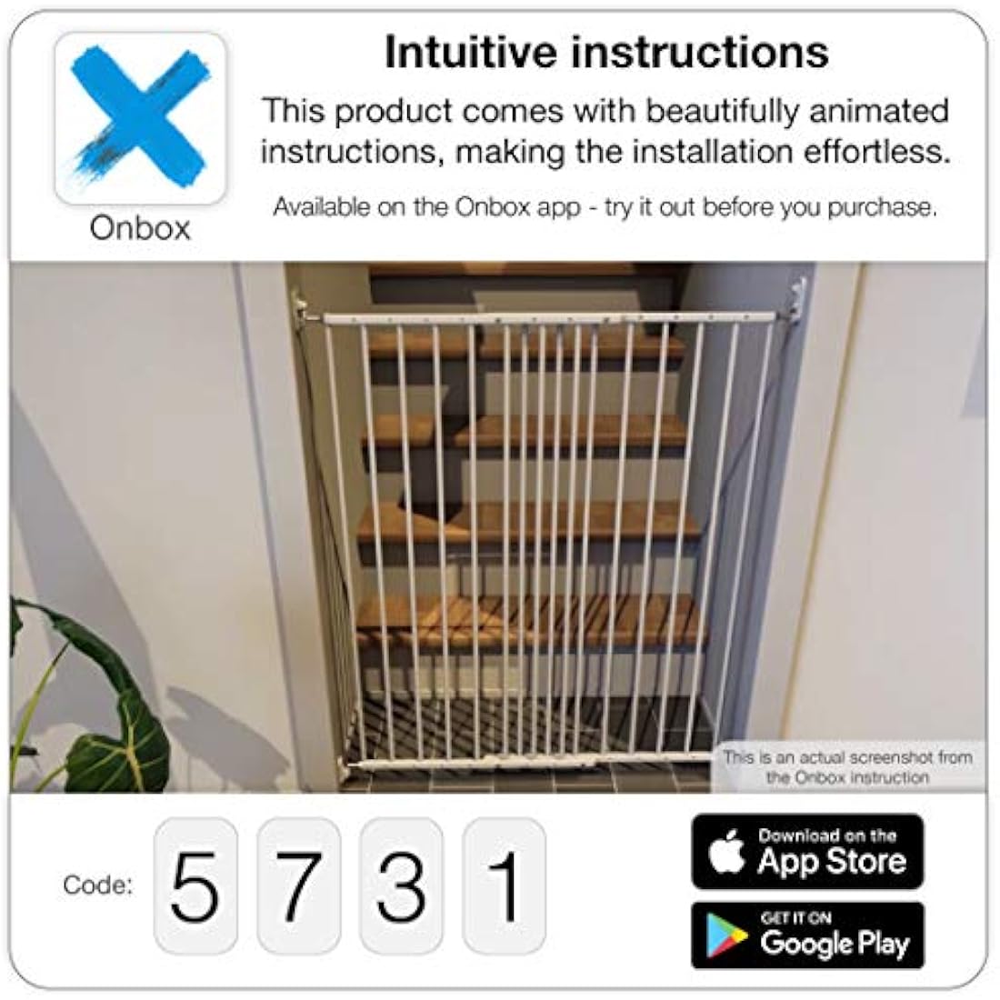 Scandinavian Pet Design Extendable Dog Gate, 62.5-106.8 cm/24.6-42 inches wide, 72 cm high, Extendable Stair Gate/Pet Gate/Safety Gate, Metal, Black, Made in Denmark