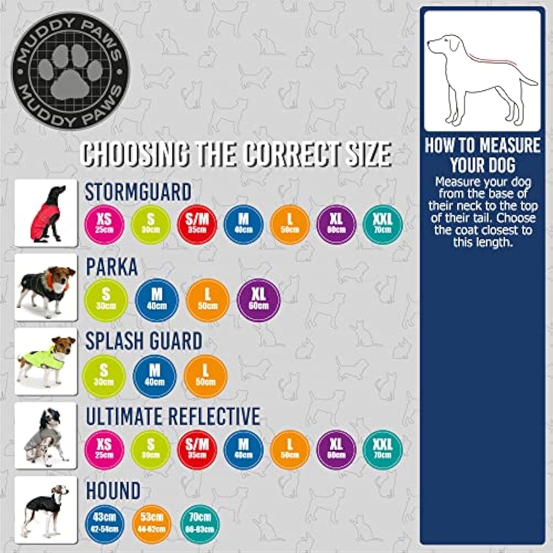 Ancol Muddy Paws All Weather Stormguard Coat . Chocolate.Size Medium ( length 40cm, girth 40-64 cm)