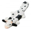 Ani Black & White Cow Flat Friend Dog toy
