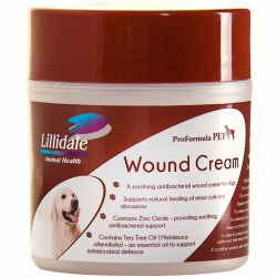 Lillidale Wound Cream - providing soothing, antibacterial support for dogs 100g