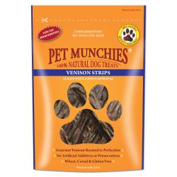 Pet Munchies Venison Strips 90g