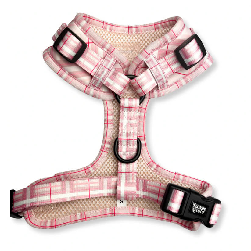 Oxford "Blush" Adjustable Dog Harness – by Flossie & Floof