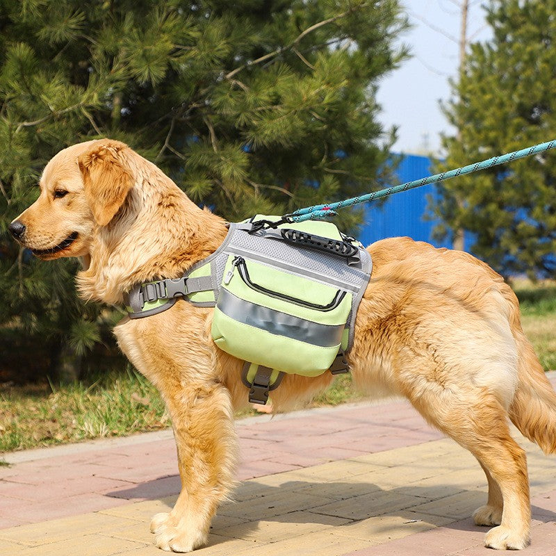 Outdoor travel large dog backpack